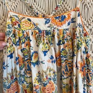 🌺ANTHROPOLOGIE (NWOT) SIZE MEDIUM Boho Beach Maxi Slip Dress
